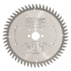Cmt klinge 160x2,2x20 z56tf ch