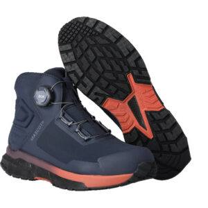 Mascot Sikkerhedsstøvlet marine/bordeaux str. 42