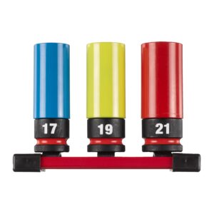 Milwaukee slagtoppesæt 1/2" 3 dele